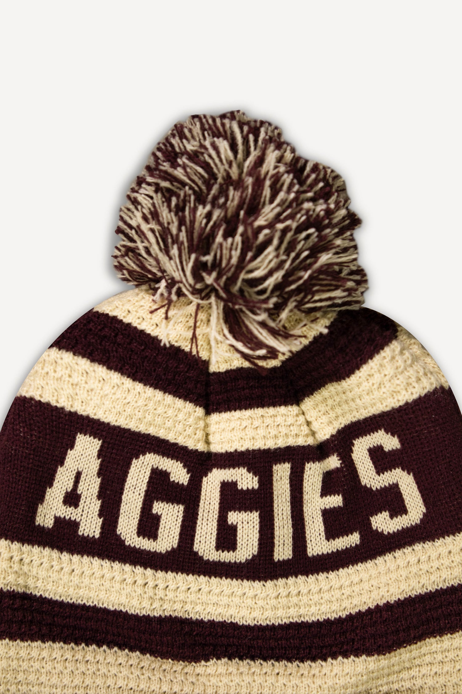 Texas A&M Aggies Waffle Knit Pom Beanie