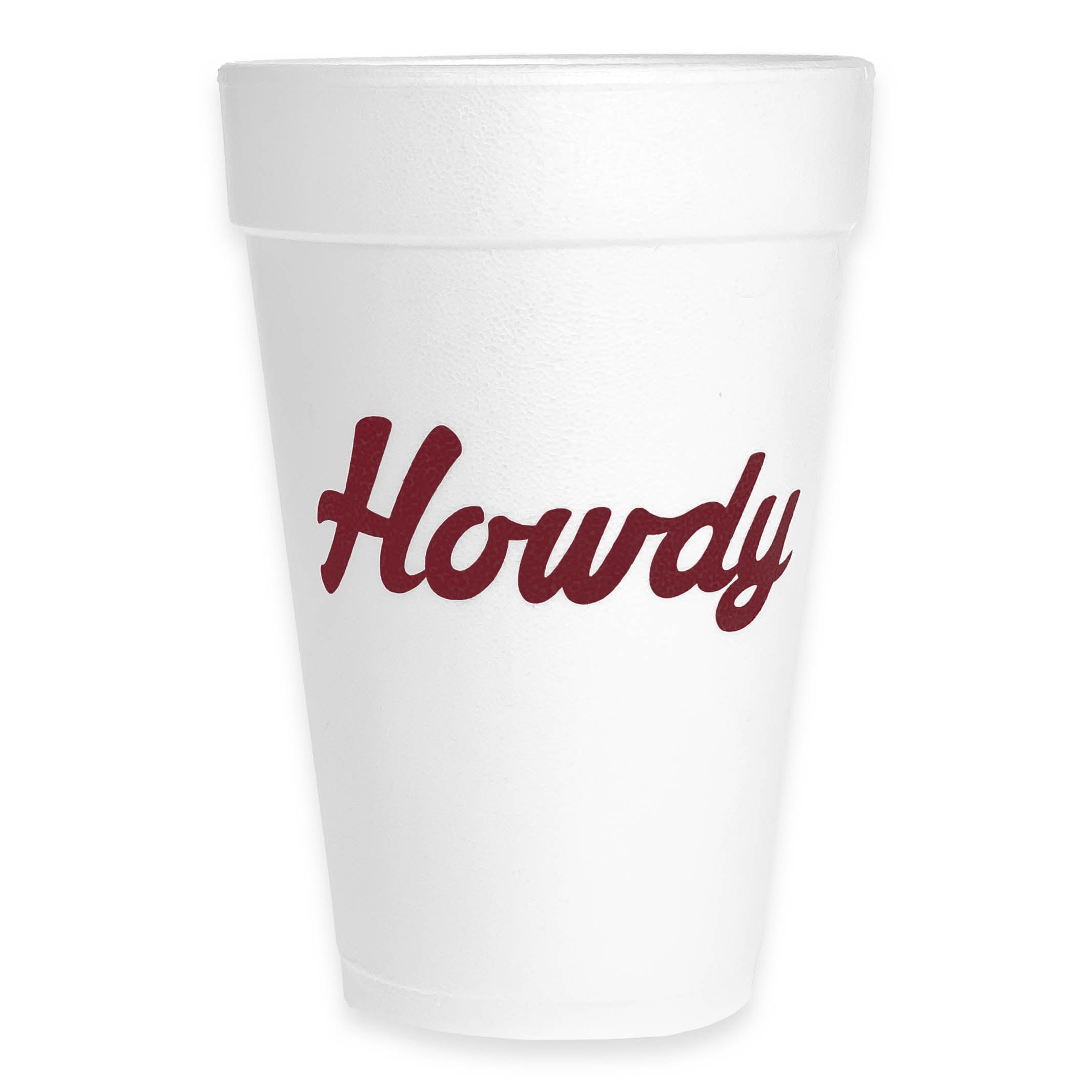 Howdy Foam Cup