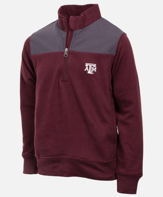 Garb Texas A&M Youth Lewis Half Zip Pullover