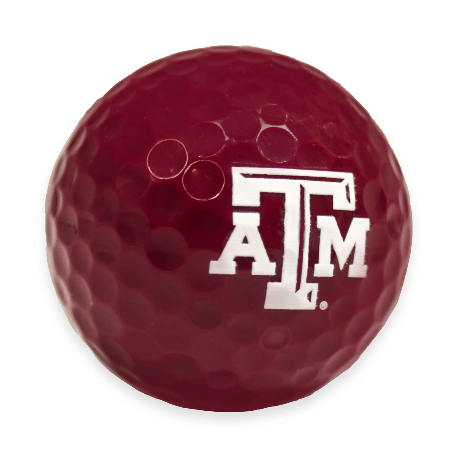 Texas A&M Aggie Maroon Golf Ball