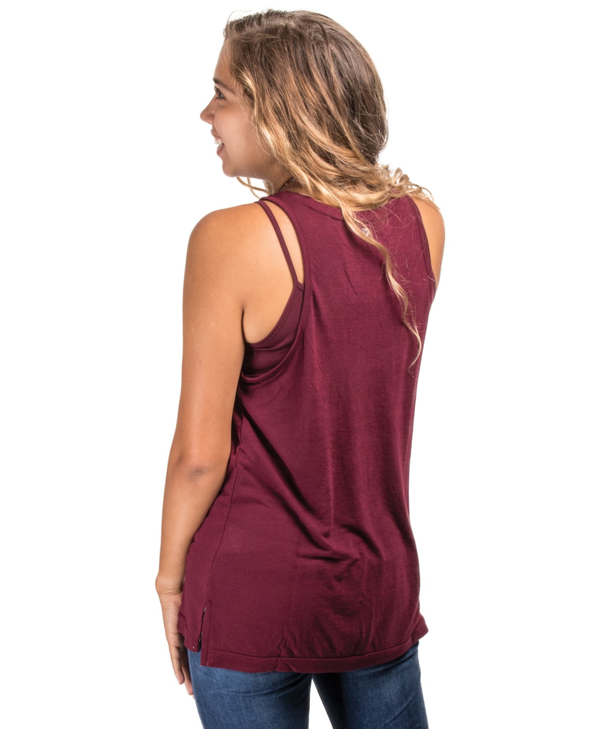 Texas A&M Women's Bet On Me Muscle Tank