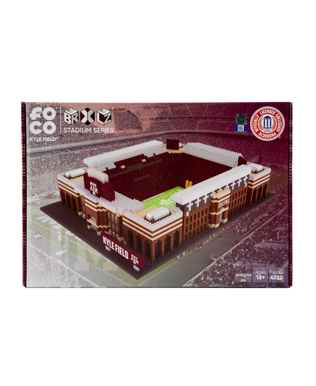 Texas A&M Kyle Field 3D Lego Set