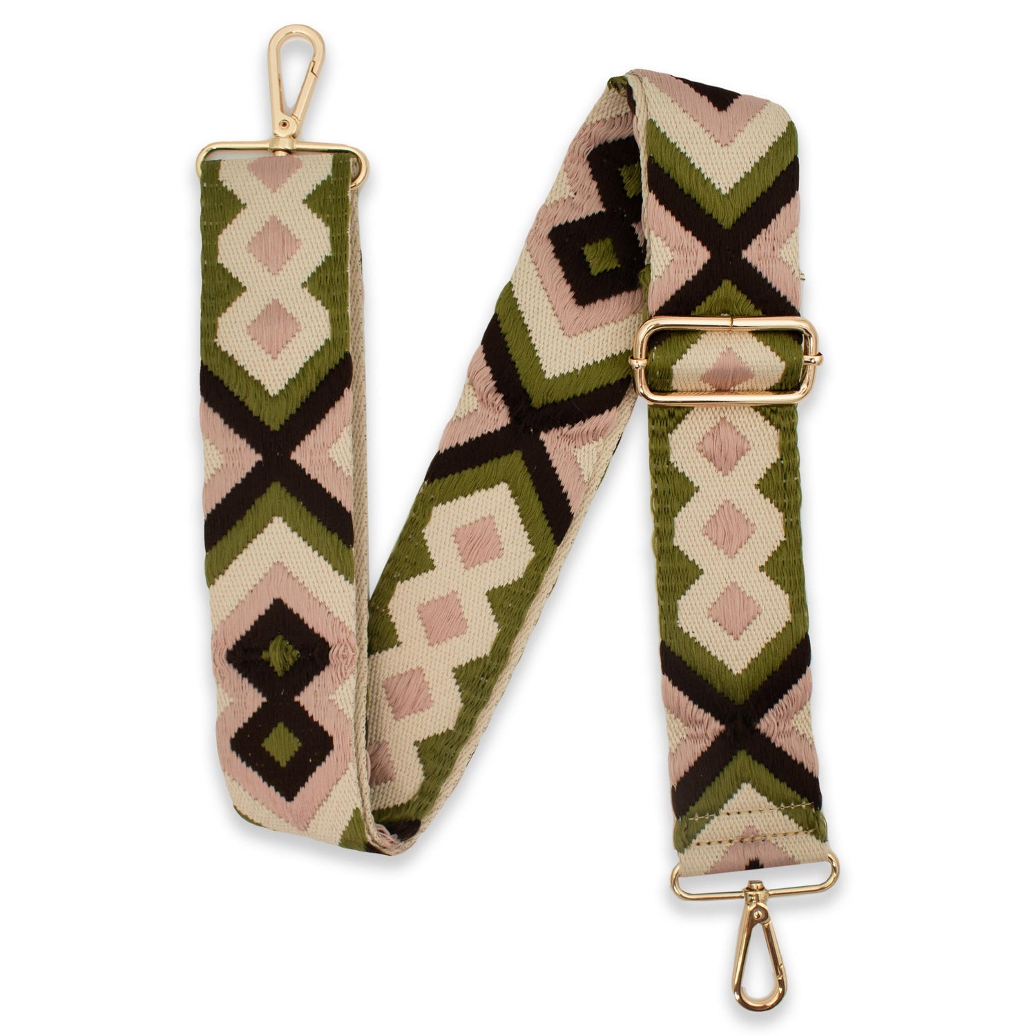 Pink Green Boho Strap