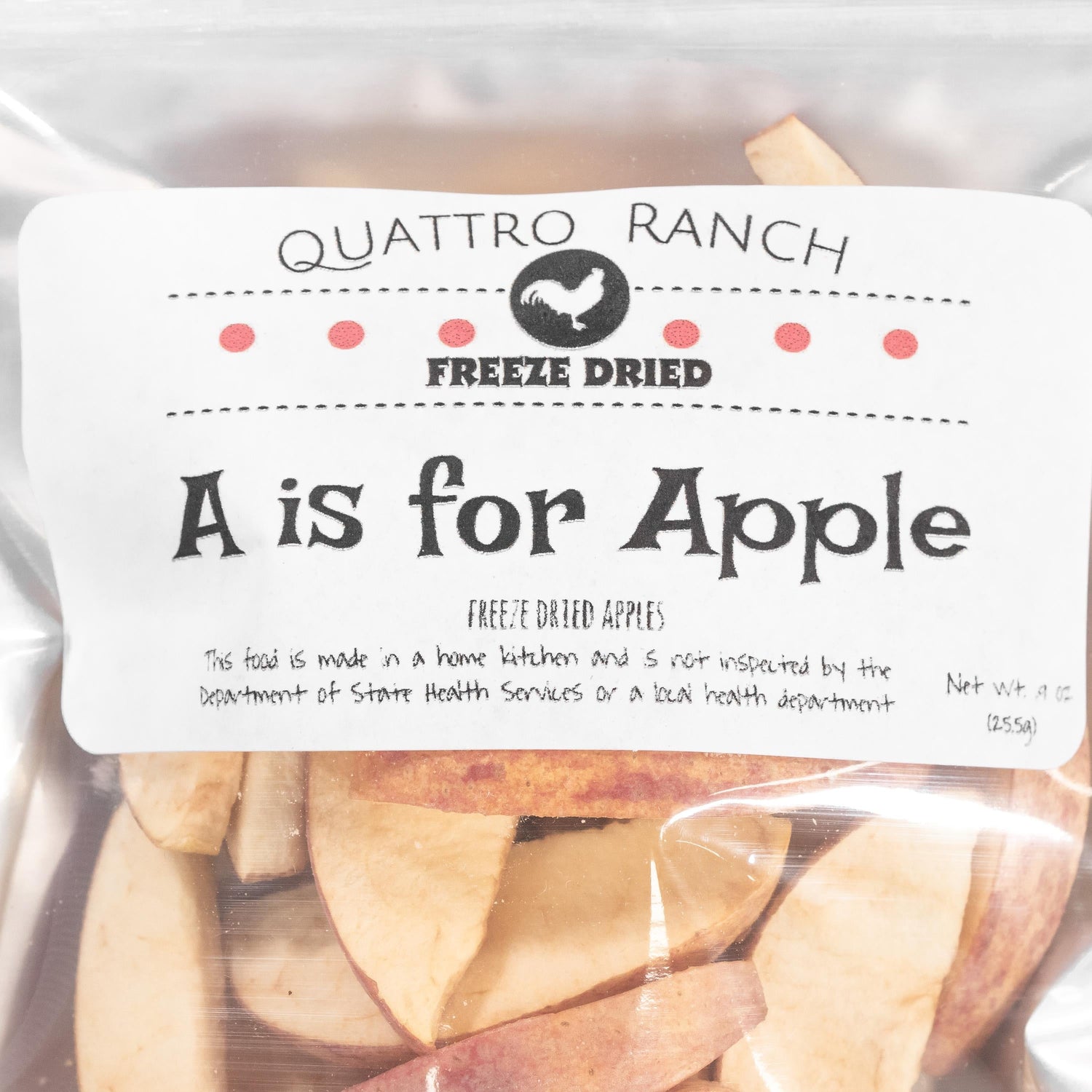 Quattro Ranch Freeze Dried A Is For Apple