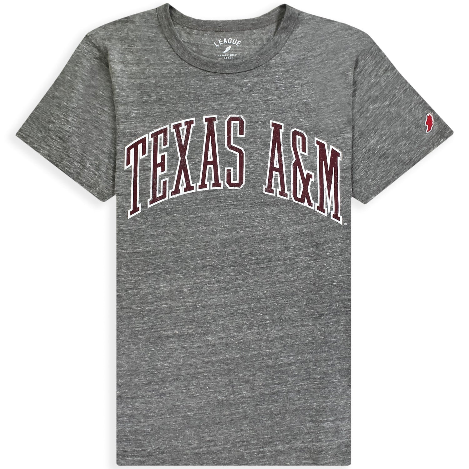 Texas A&M League Arched Victory Falls T-Shirt