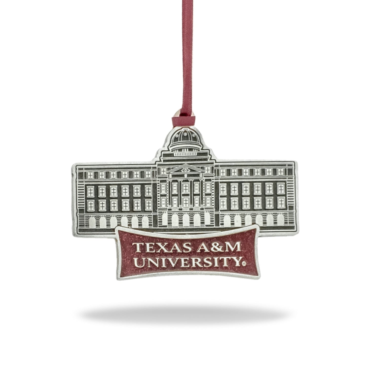 Texas A&M Academic Building Pewter Ornament
