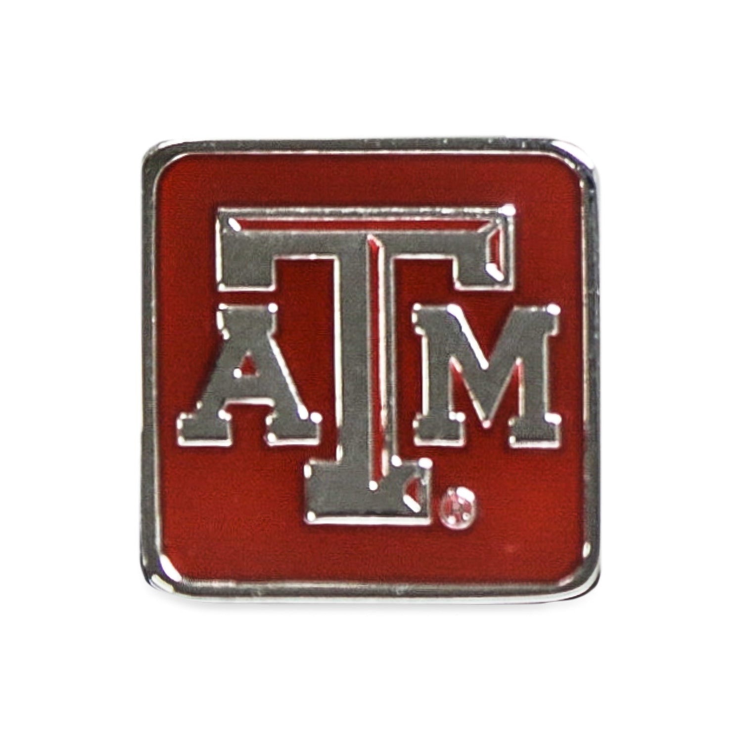 Texas A&M Maroon Beveled Cuff Links