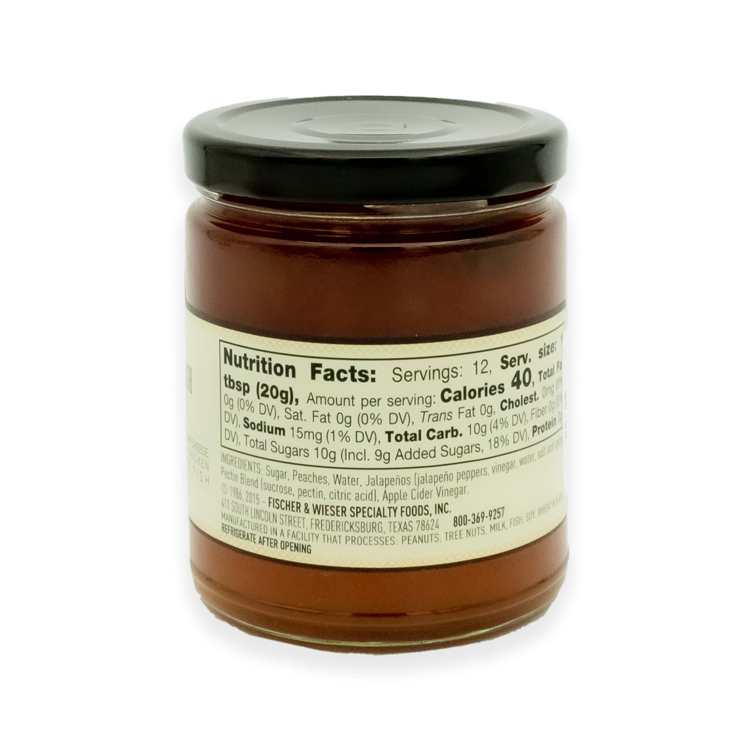 Jalapeno Peach Preserves