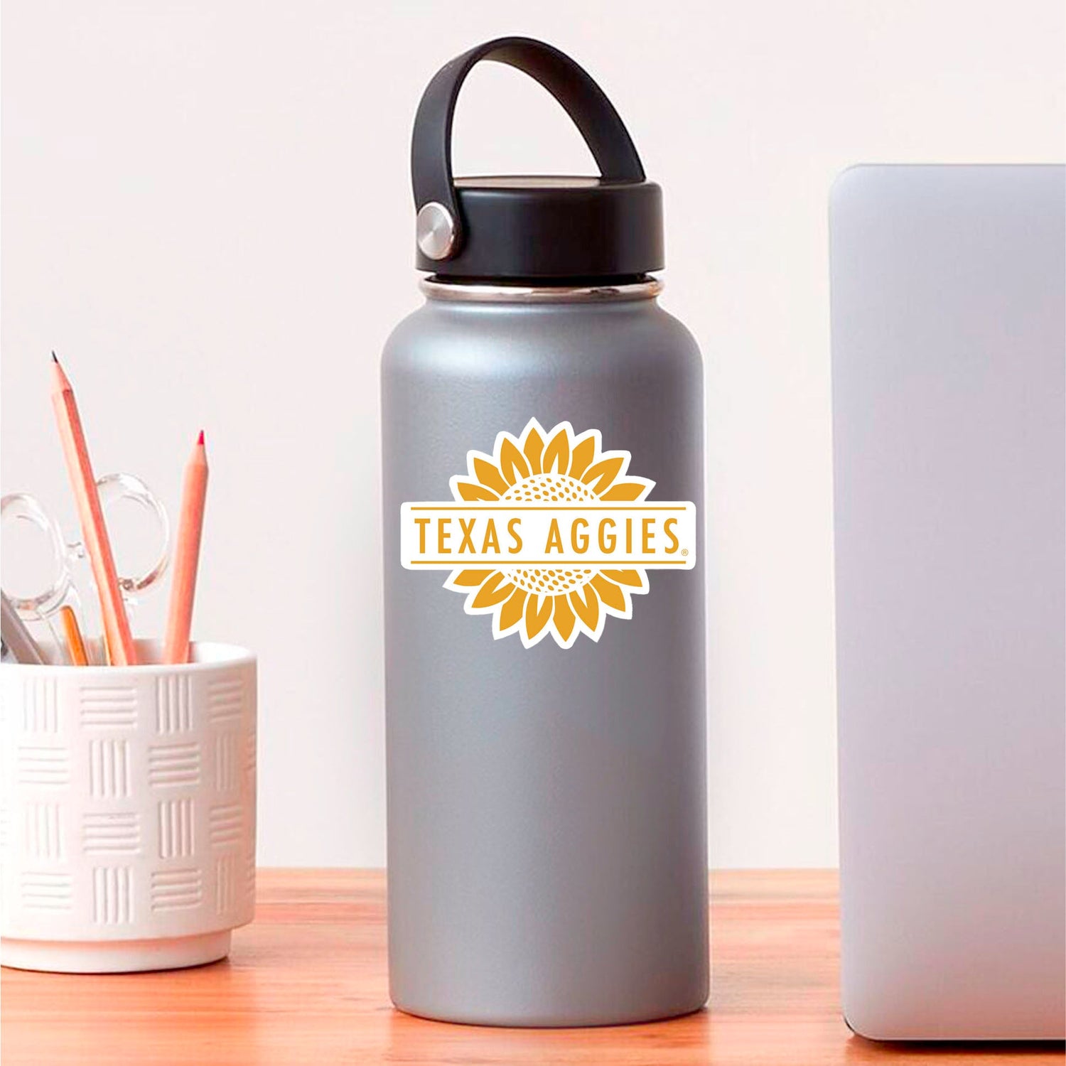 Texas Aggies Sunflower Dizzler Sticker