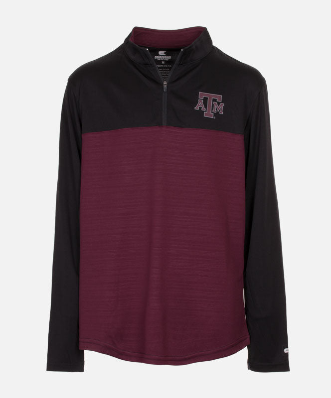 Colosseum Texas A&M Youth Setter Qtr Zip Wind