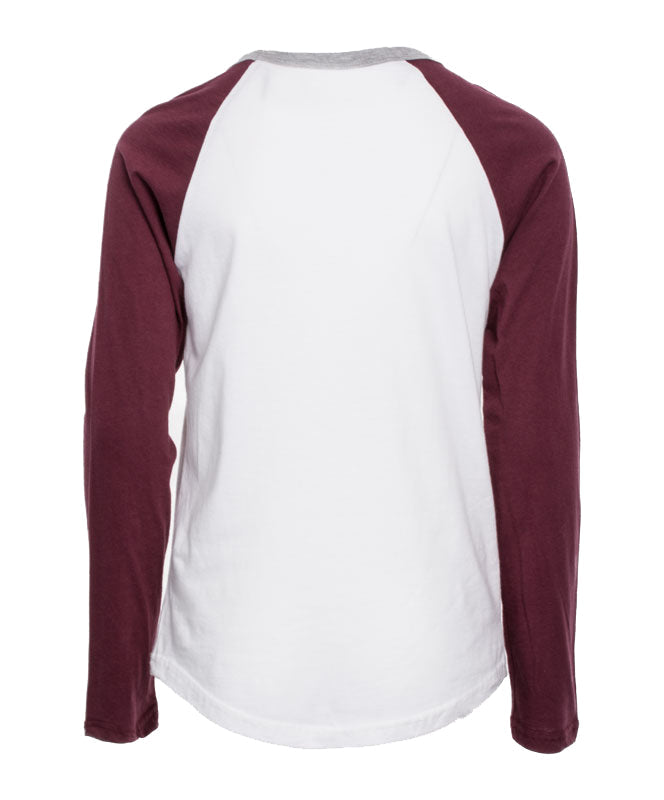 League Texas A&M Boys Long Sleeve Baseball T-Shirt