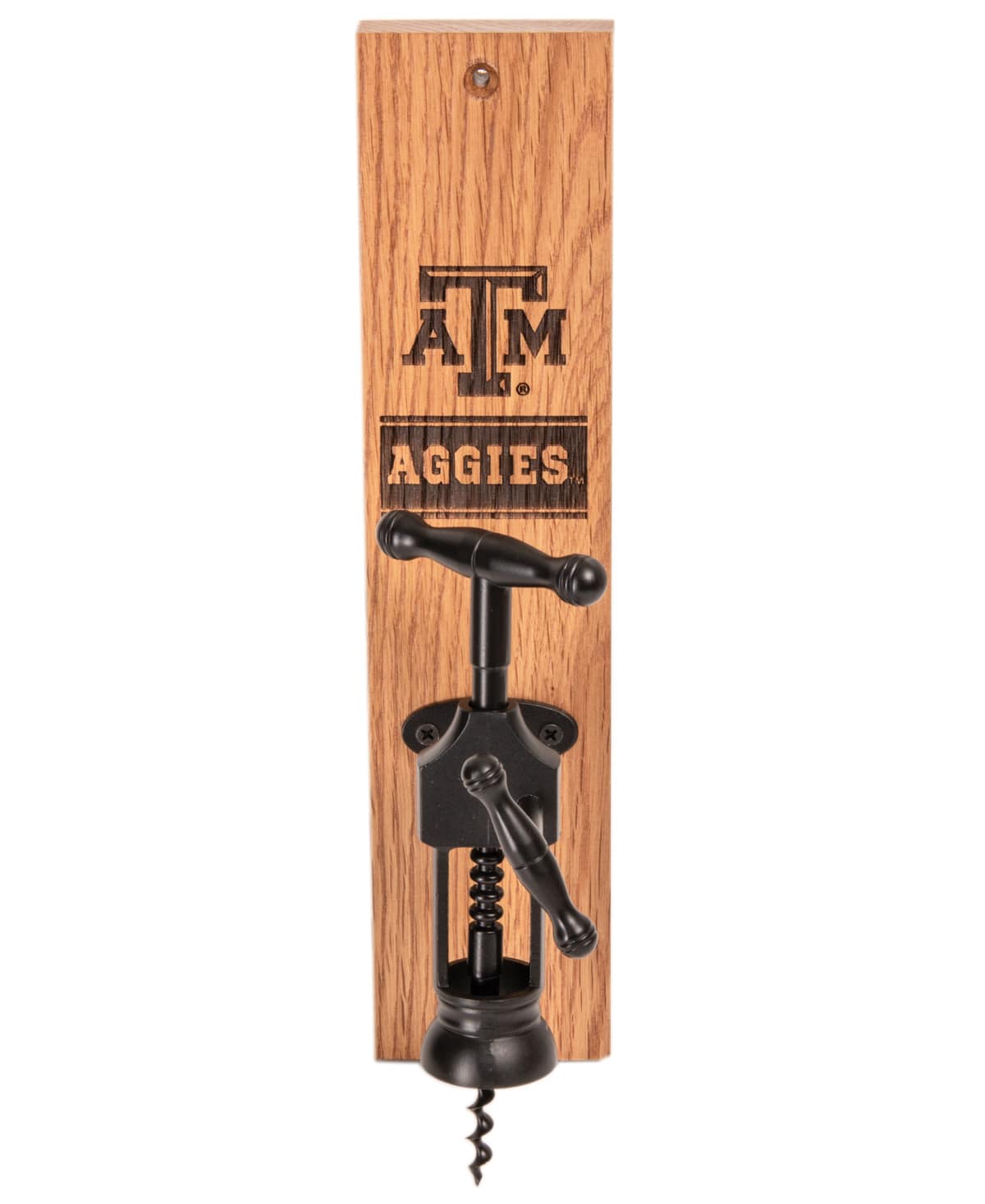 Texas A&M Aggies Wine Barrel Bottle Opener