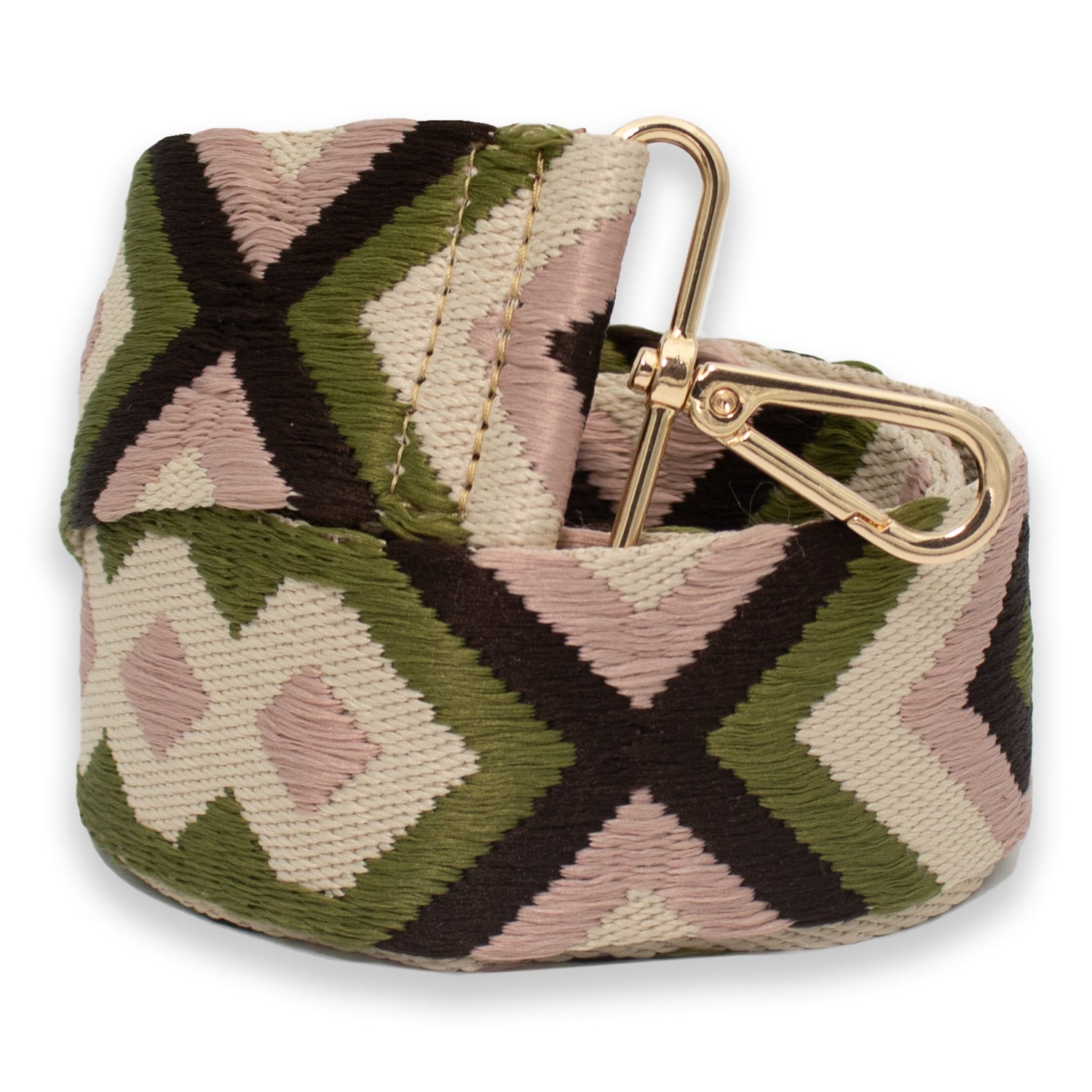Pink Green Boho Strap