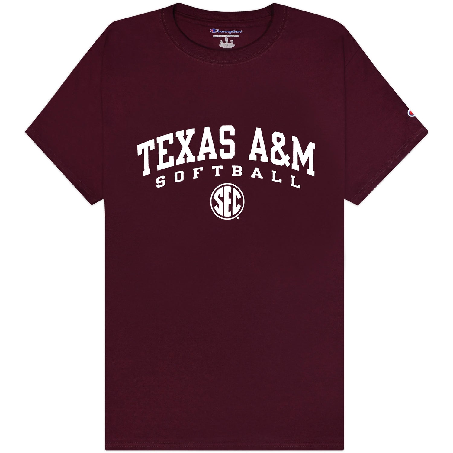 Texas A&M Champion Softball SEC T-Shirt