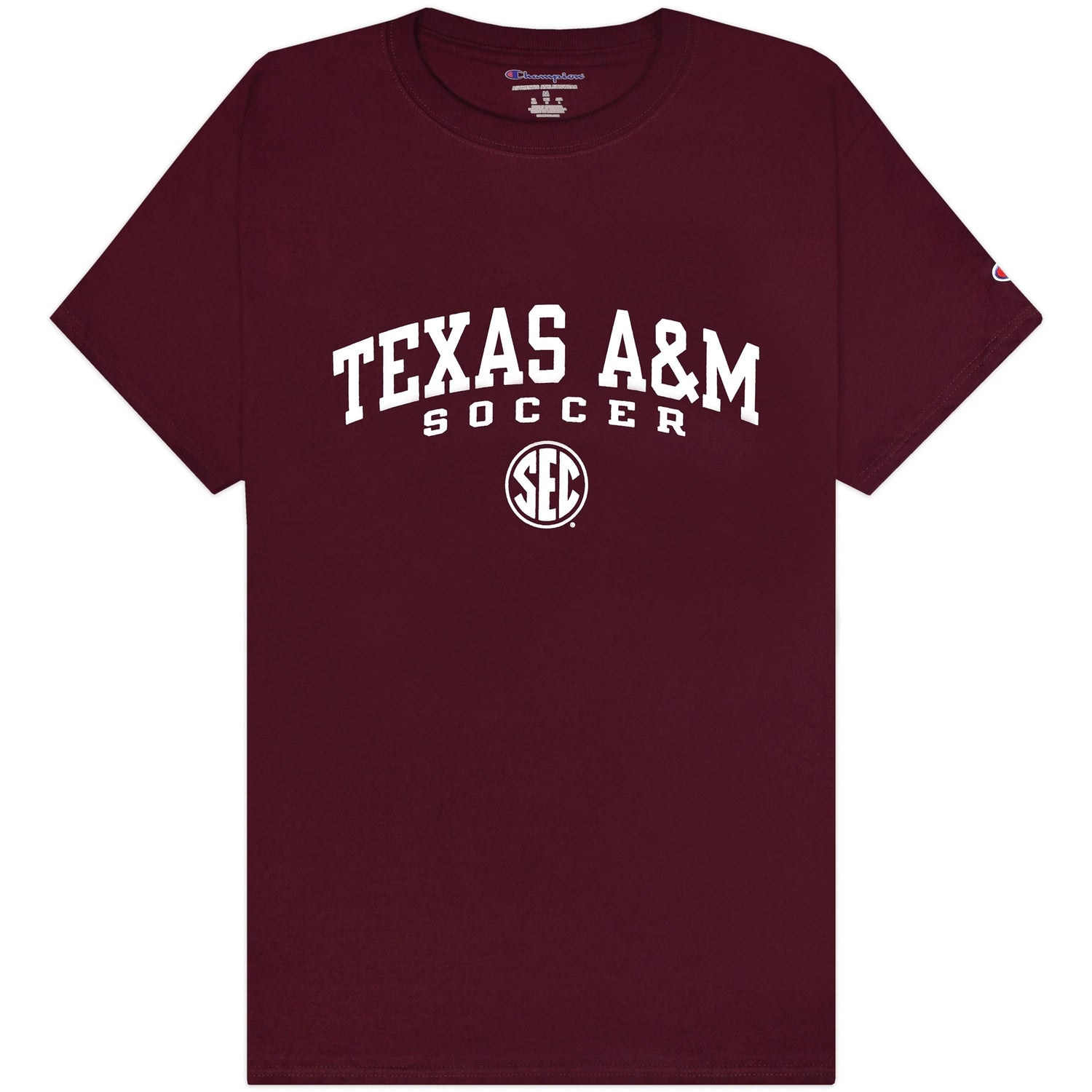 Texas A&M Champion Soccer SEC T-Shirt
