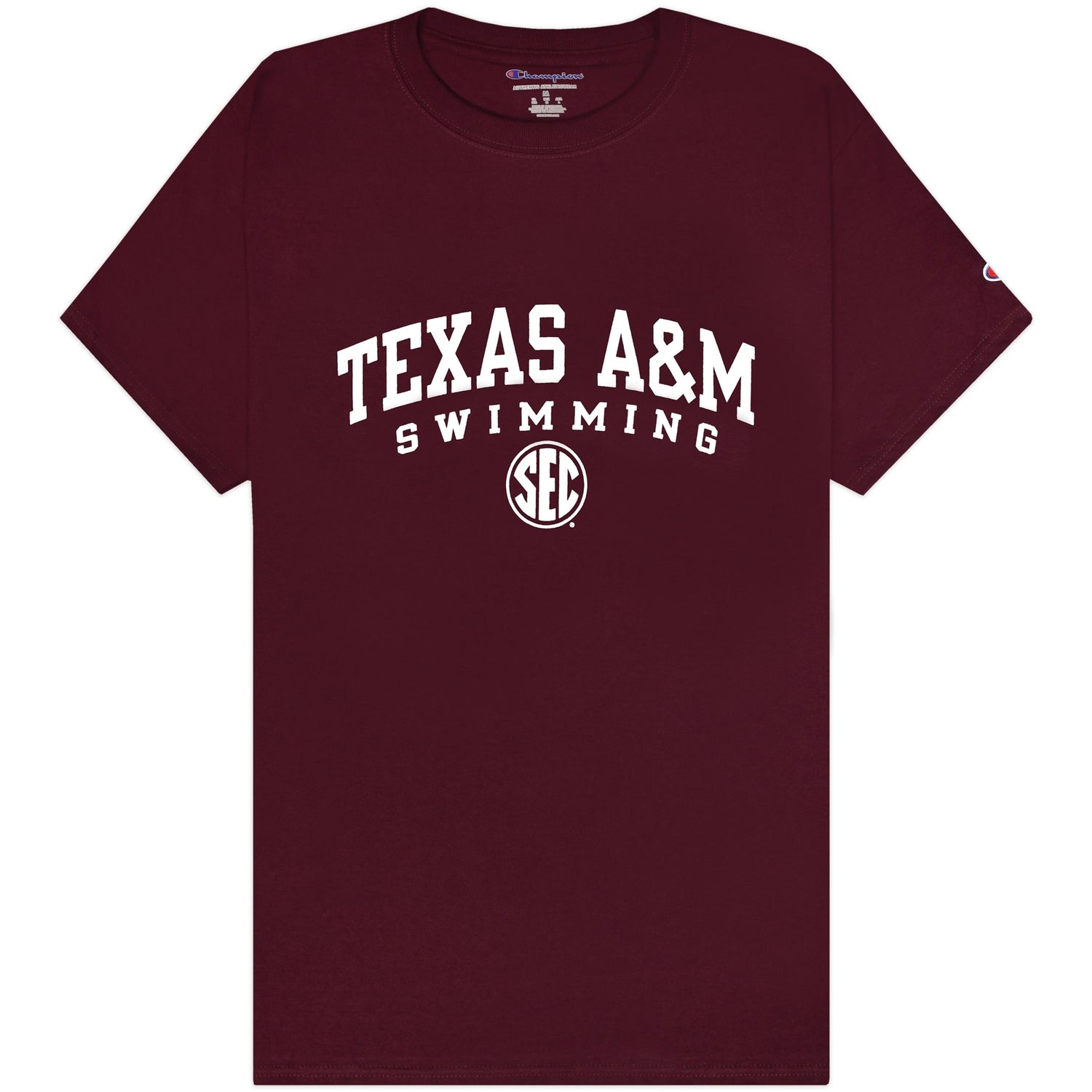Texas A&M Champion Swimming SEC T-Shirt