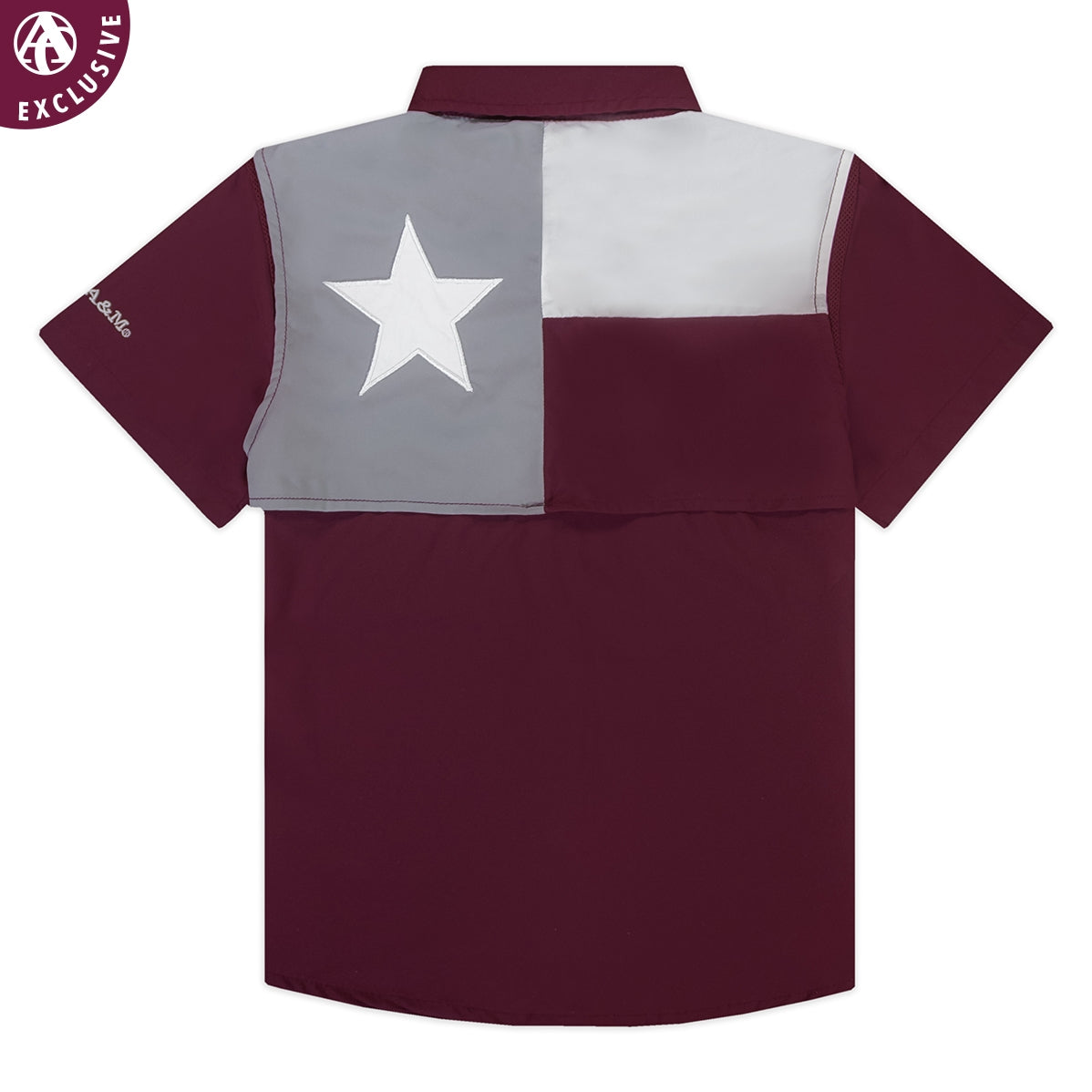Texas A&M Toddler Performance Flag Fishing Shirt
