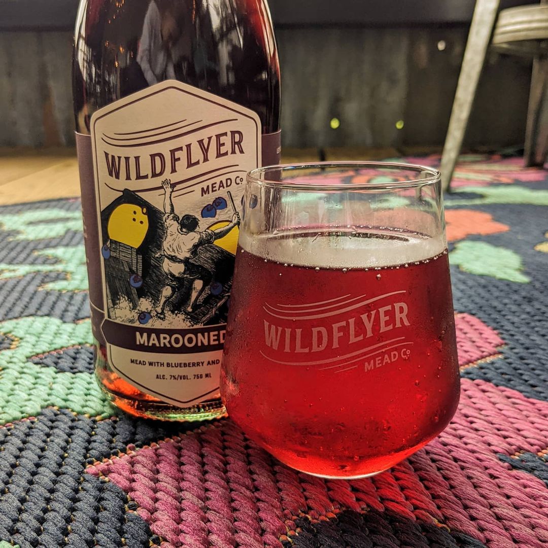 In Store Pickup Or Local Delivery Only: Wildflyer Mead Marooned Bluebe