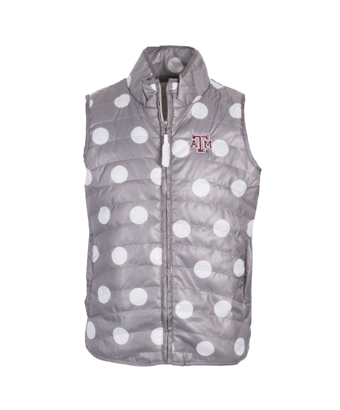 Garb Texas A&M Toddler Alexandria Quilt Vest