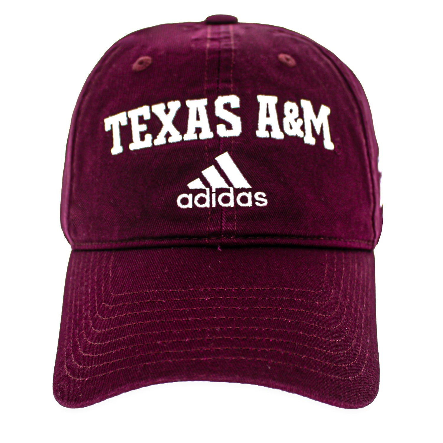 Texas A&M Adidas Wordmark Cotton Slouch Cap