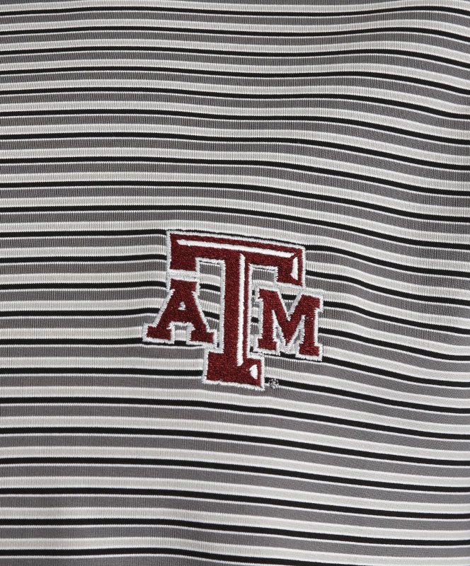 Cutter & Buck Texas A&M Division Stripe Polo