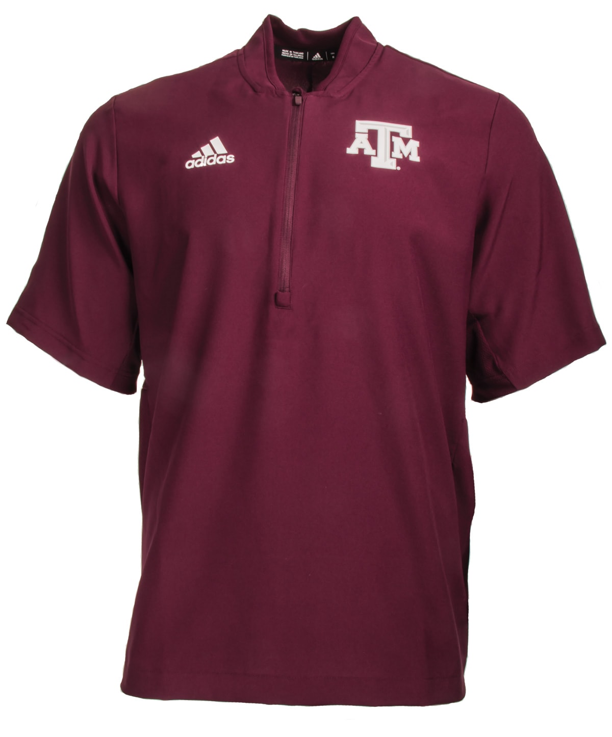 Adidas Texas A&M Coaches Quarter Zip