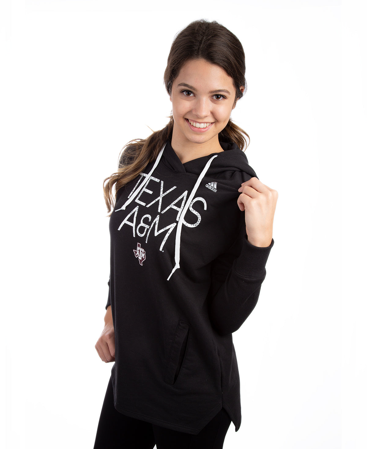 Texas A&M Adidas Women's Fleece Hood