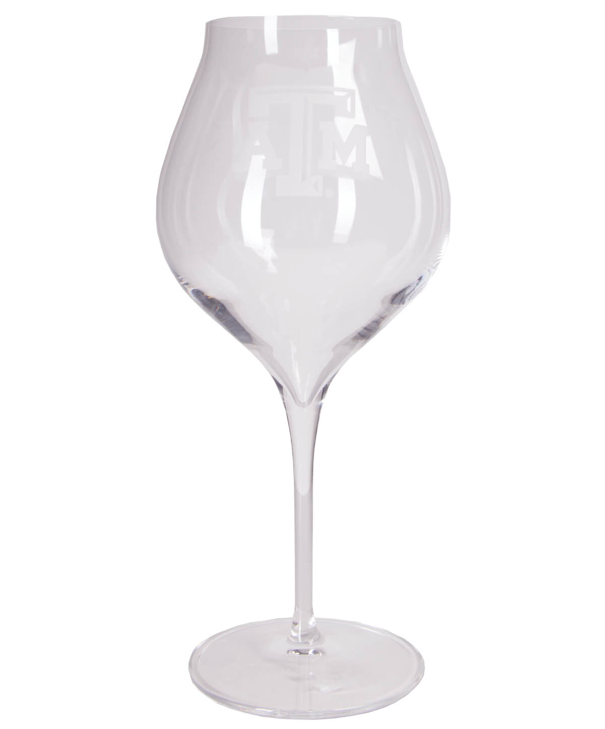 Texas A&M Luigi Corvina Wine Glass