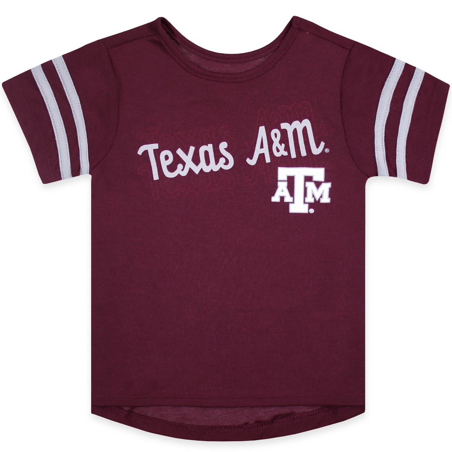 Texas A&M Toddler Girls Hamburg Tee