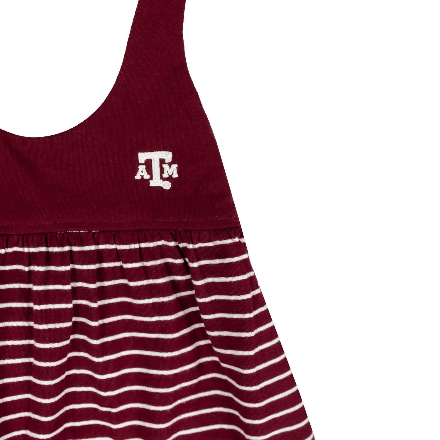 Texas A&M Toddler Striped Sundress
