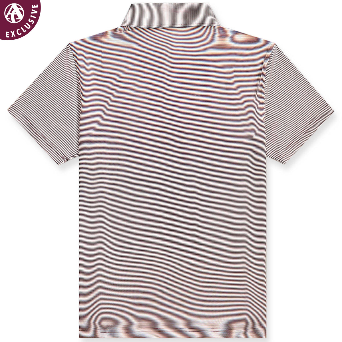 Texas A&M Micro Stripe Polo