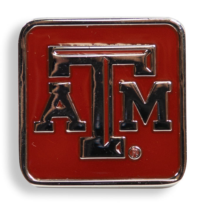 Texas A&M Maroon Beveled Cuff Links