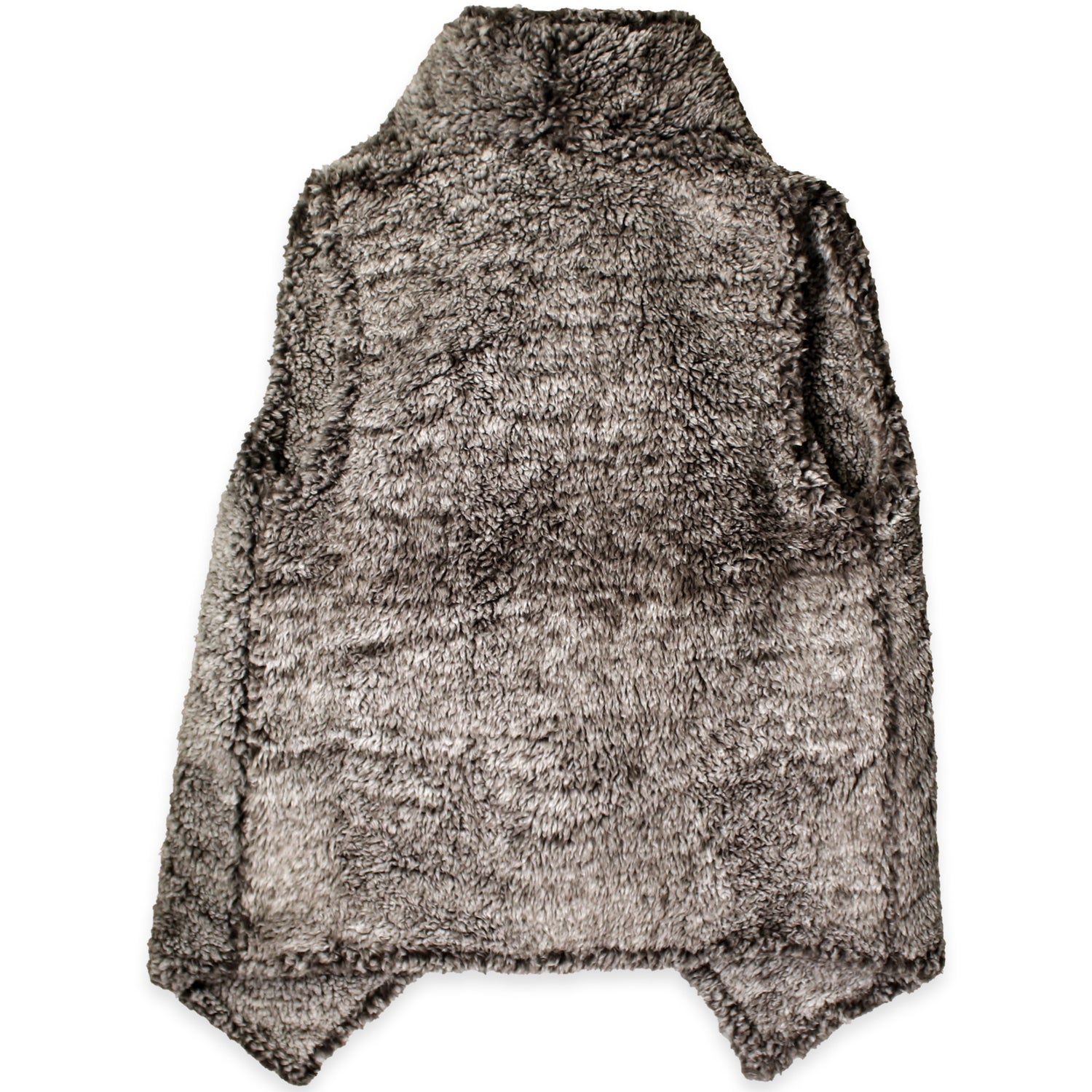 Texas A&M Heathered Sherpa Draped Vest