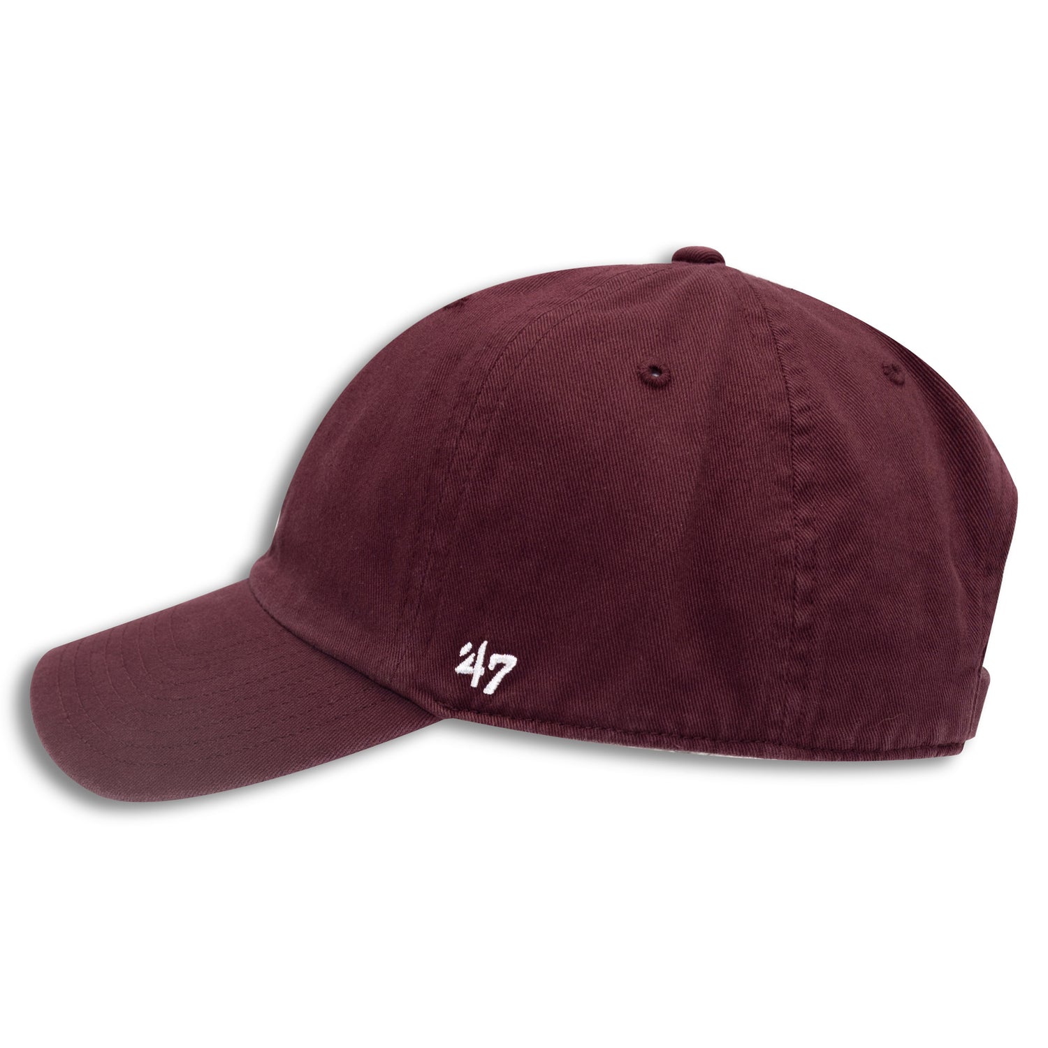 Texas A&M Dark Maroon Base Runner Clean Up Hat