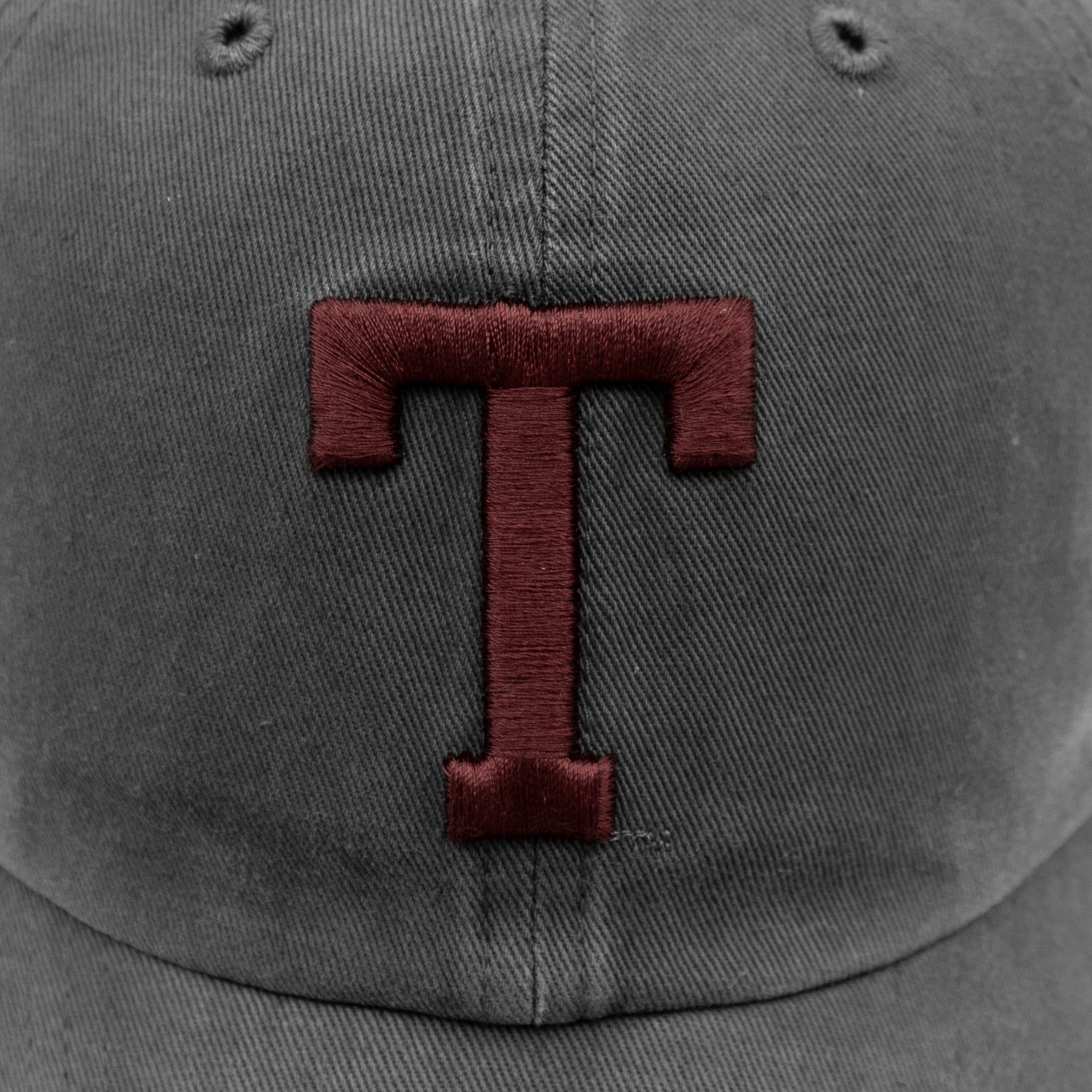 Texas A&M '47 Brand Block T Charcoal Clean Up Hat
