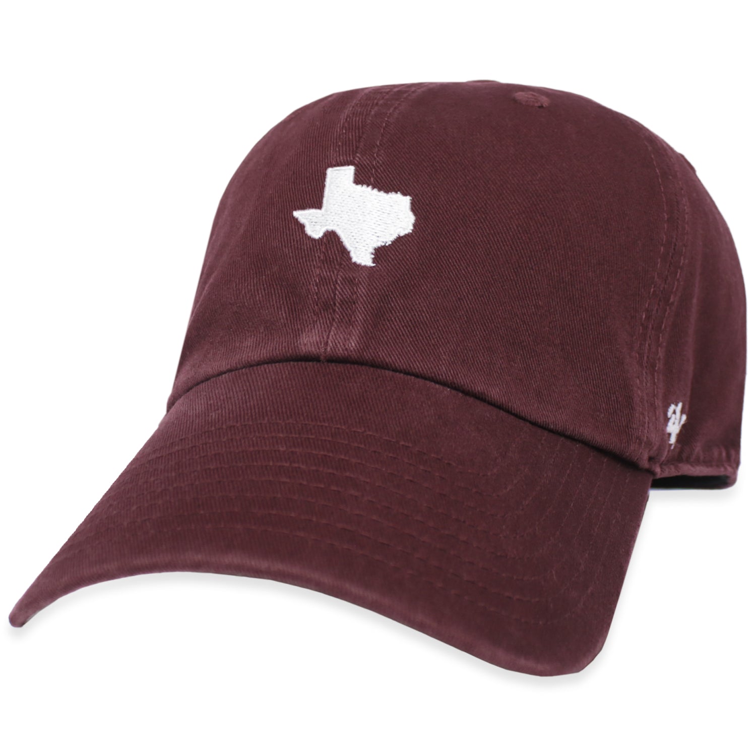 Maroon '47 Brand State Of Texas Base Runner Cap