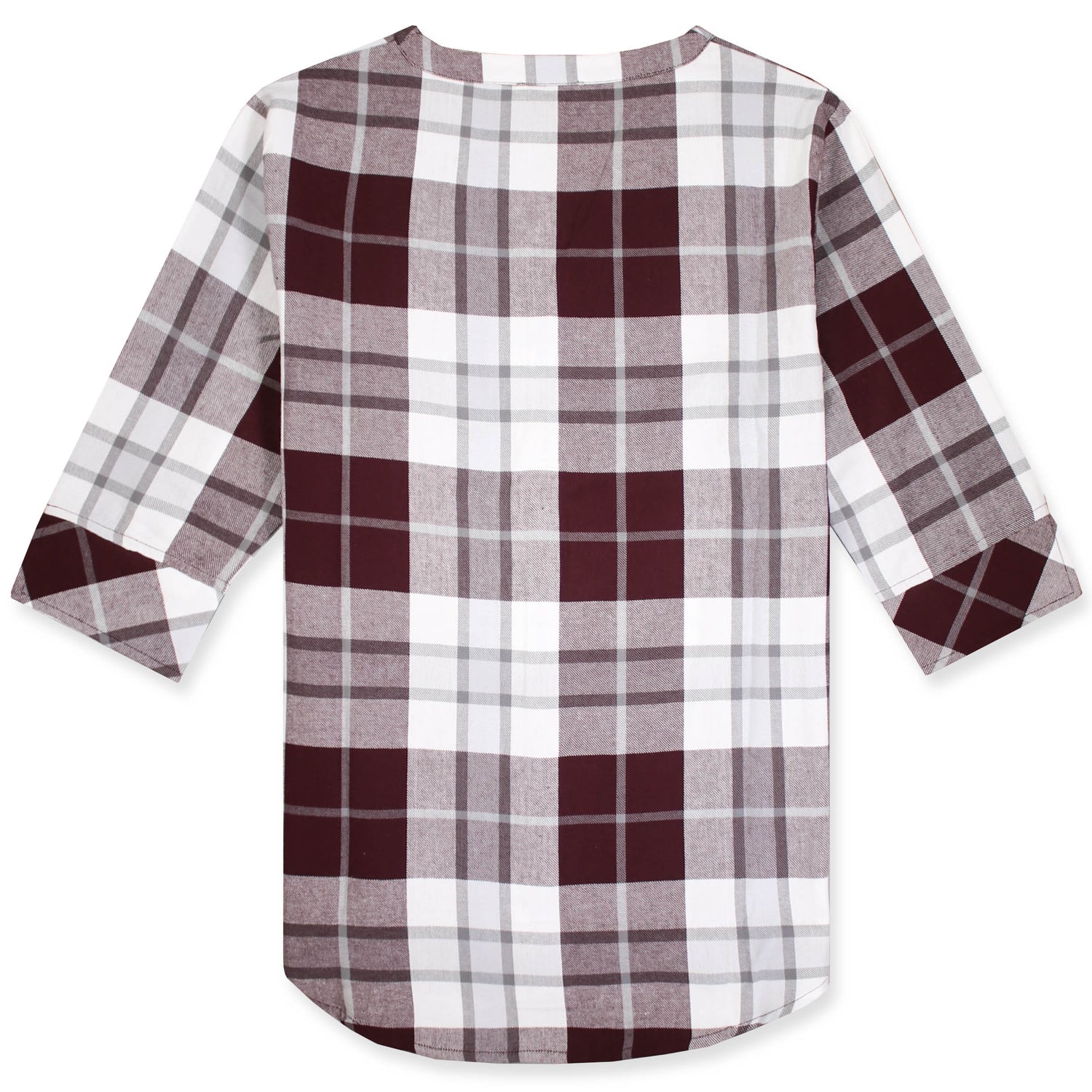Texas A&M Women's Plaid Button Down Tunic