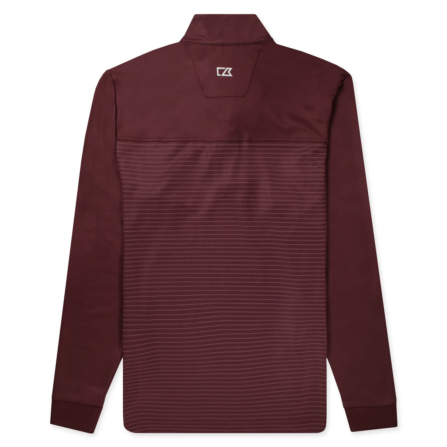 Texas A&M Cutter & Buck Traverse Stripe Half Zip