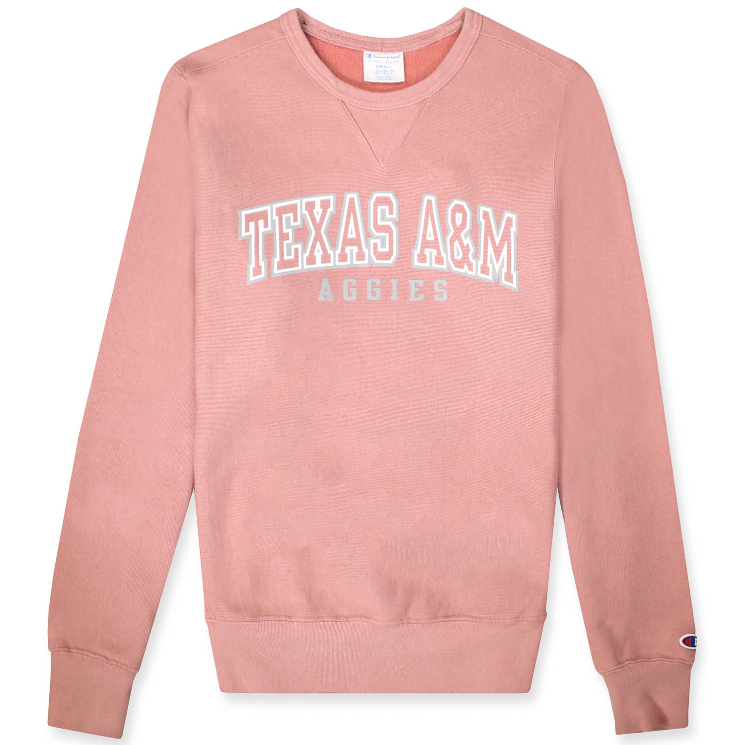 Texas A&M Champion Reverse Weave Vintage Wash Crew