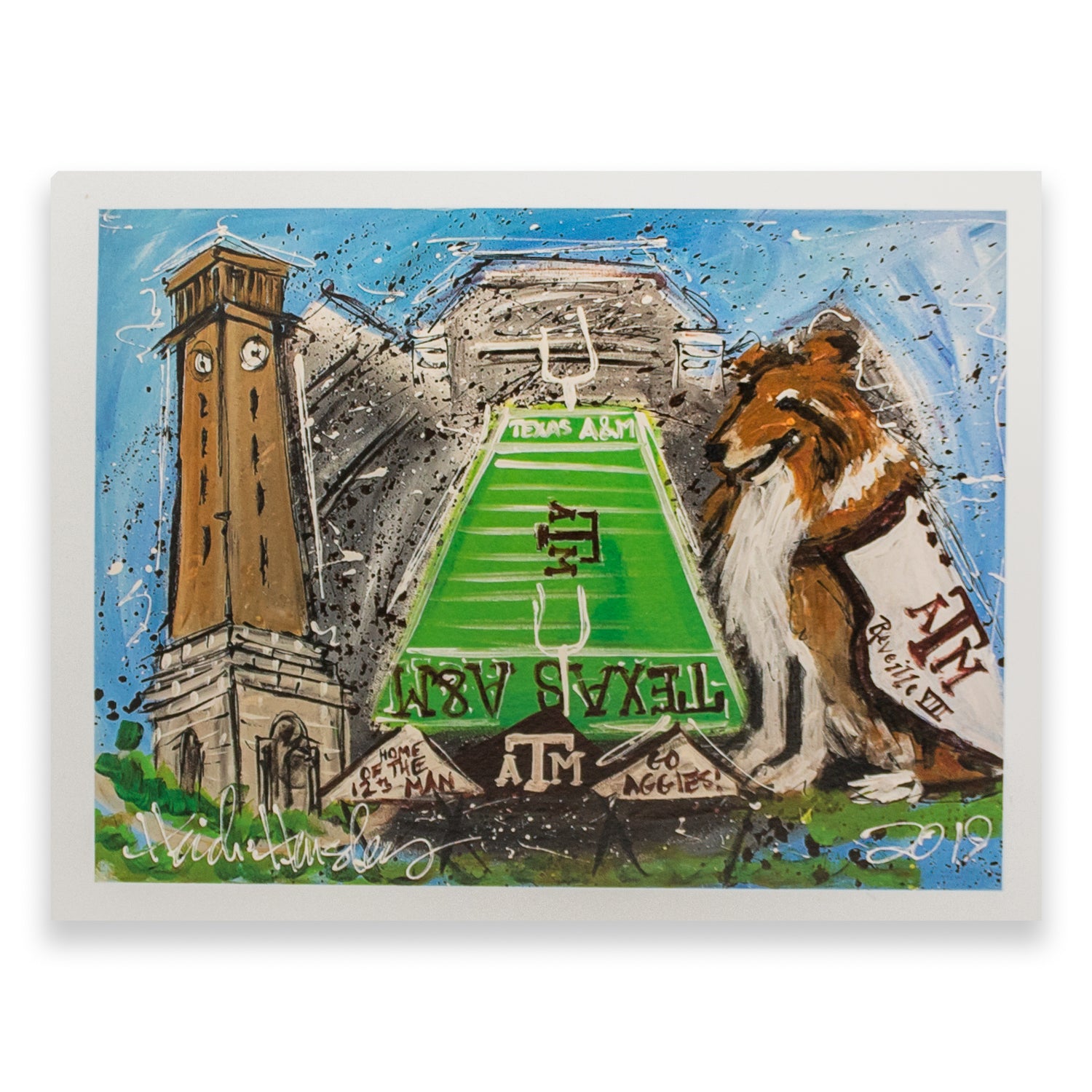 Texas A&M Heidi Hensley Notecard