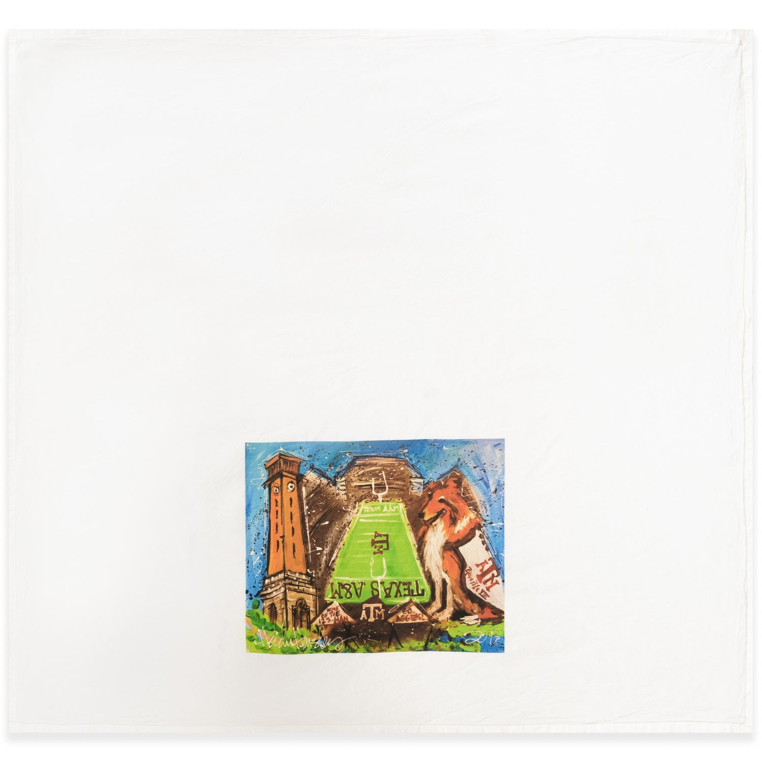 Texas A&M Heidi Hensley Tea Towel