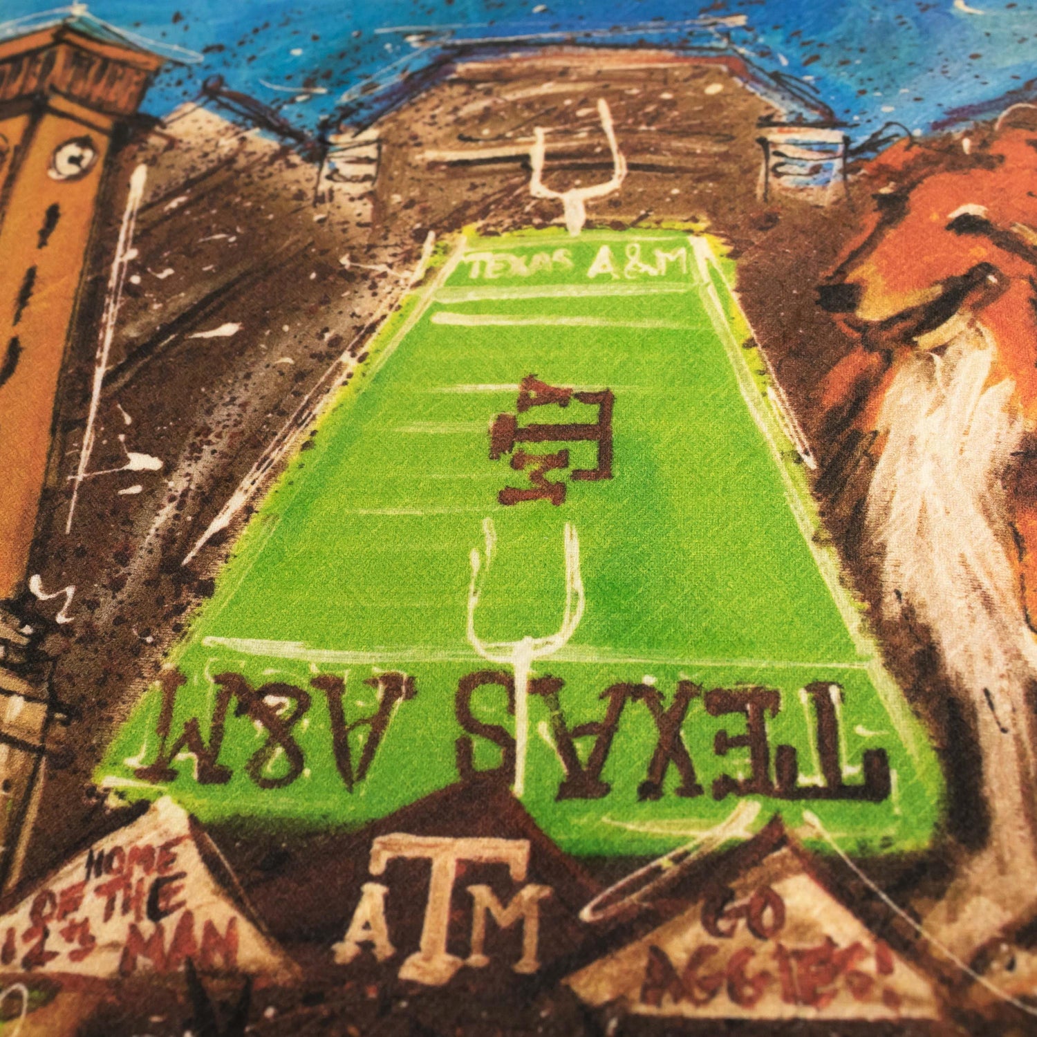 Texas A&M Heidi Hensley Tea Towel