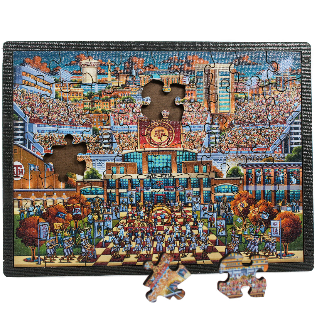 Texas A&M Kyle Field 60 Piece Puzzle