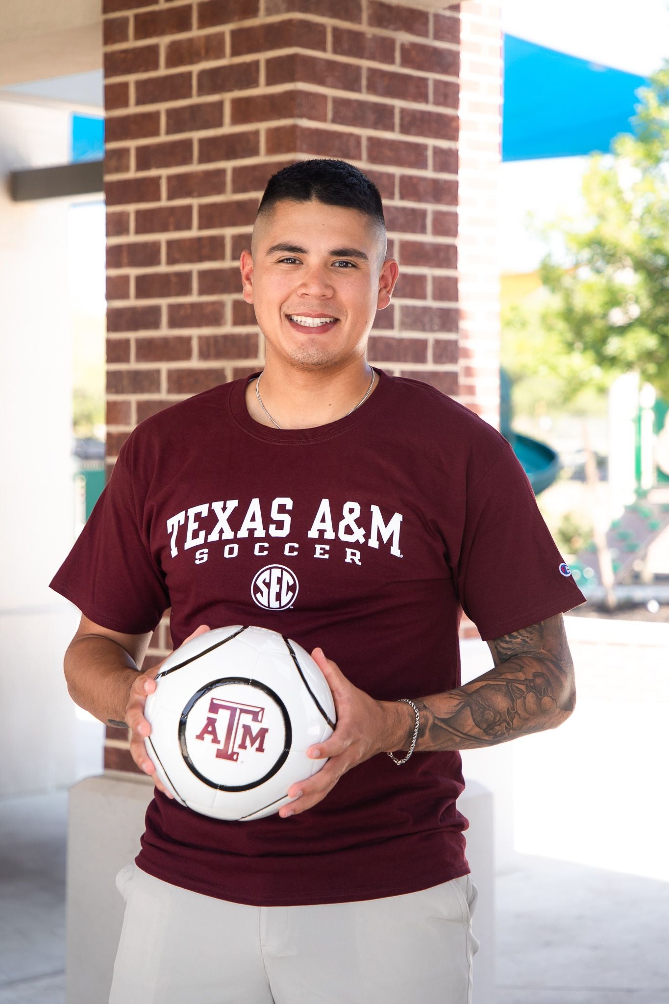Texas A&M Champion Soccer SEC T-Shirt