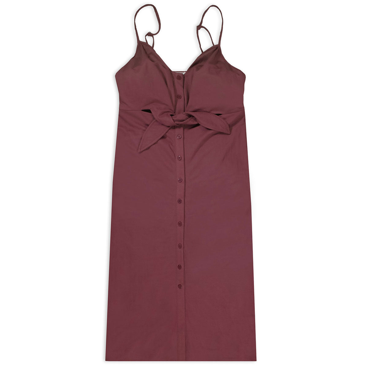 Maroon The Cara Midi Dress