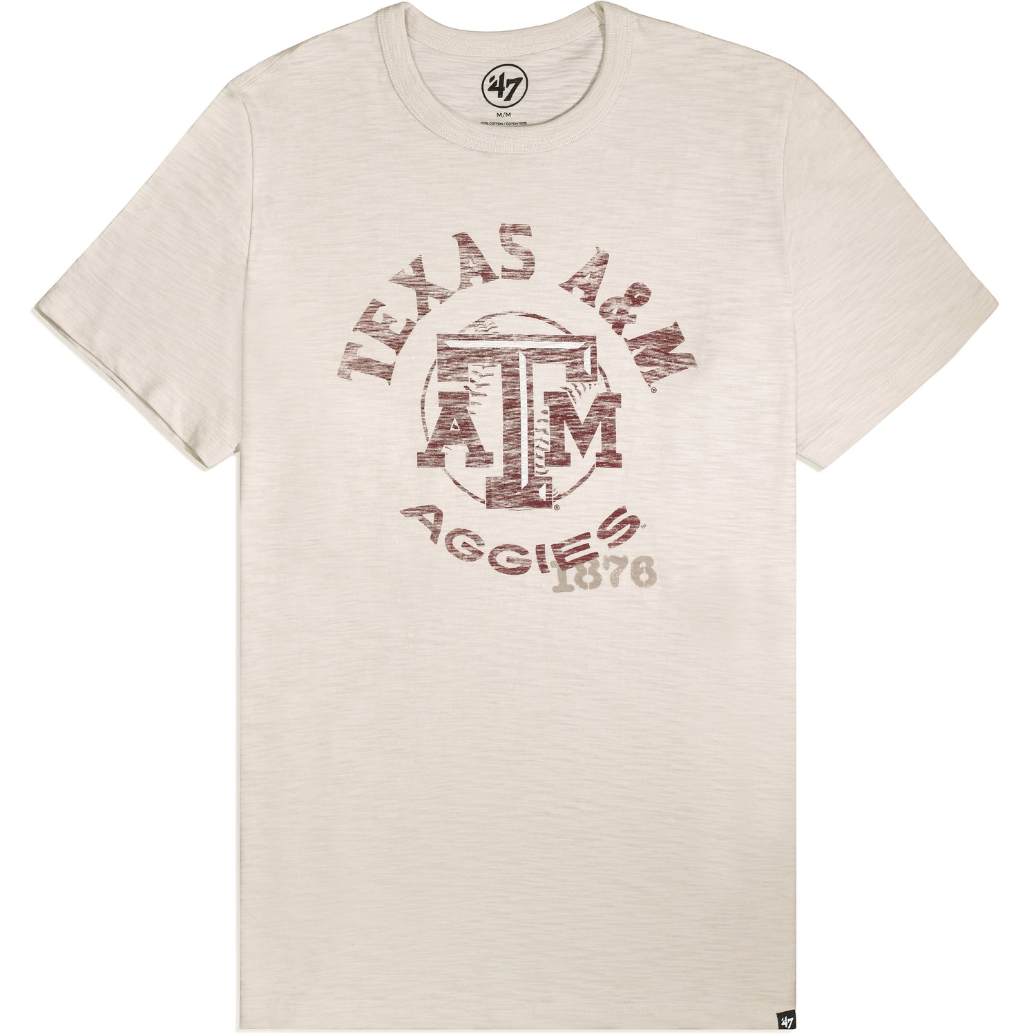 Texas A&M '47 Brand Impress Baseball T-Shirt