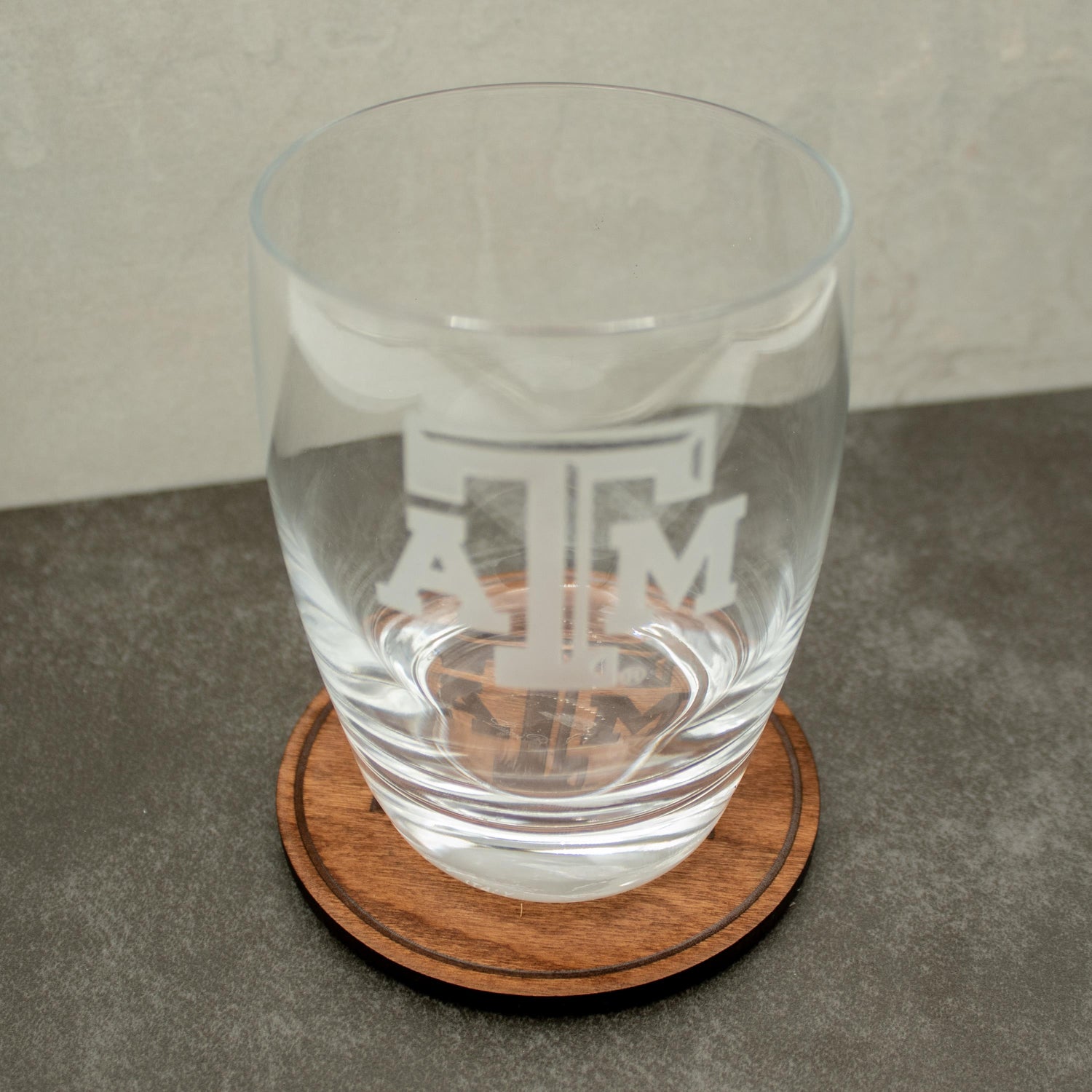 Texas A&M Beveled Logo Coasters
