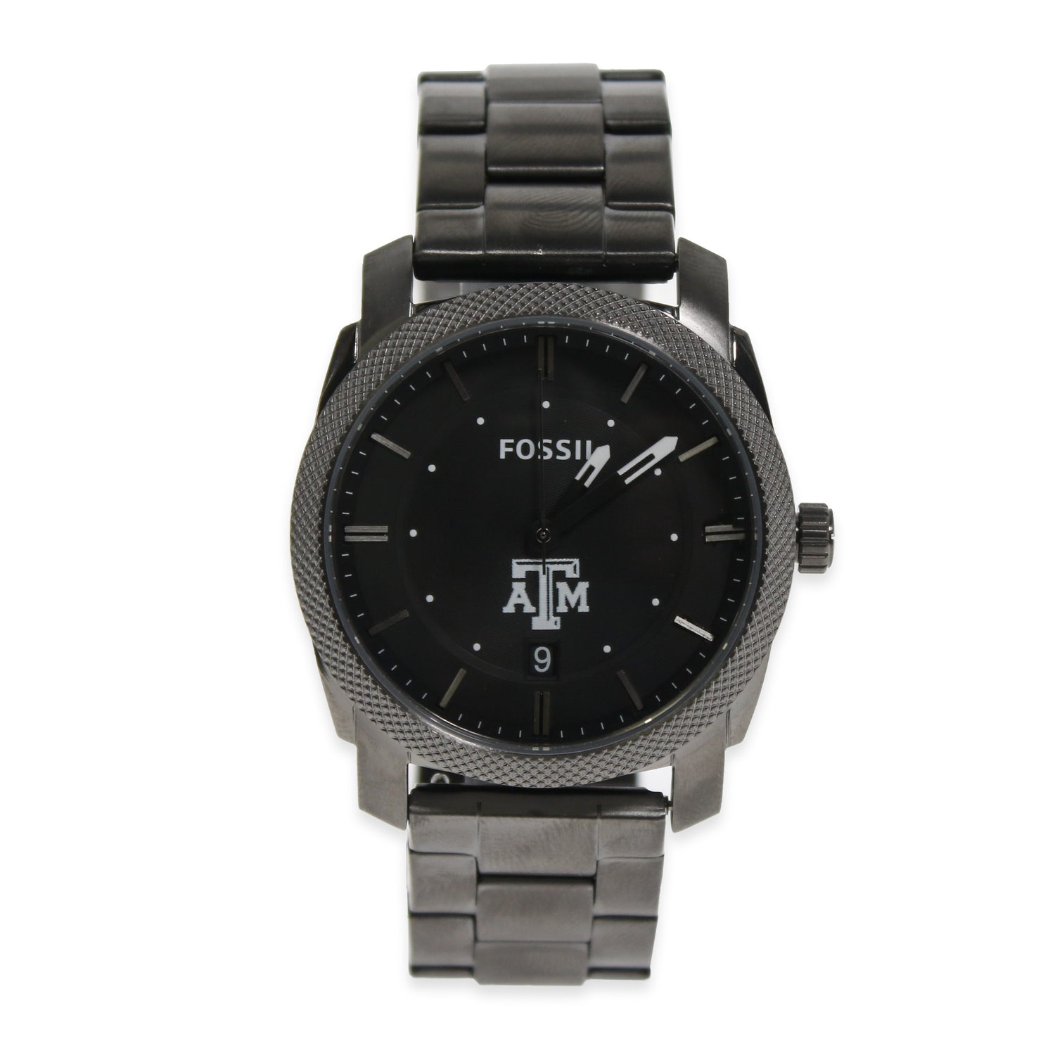 Texas A&M Fossil Men'S Stainless Steel Watch