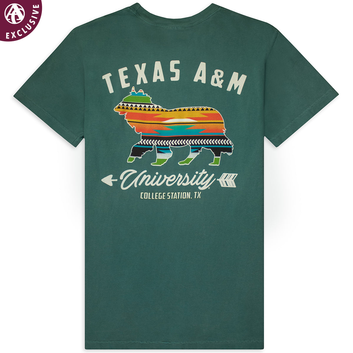 Texas A&M Aggies Aztec Reveille T-Shirt