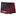 Maroon Faux Leather Asymmetrical Skirt
